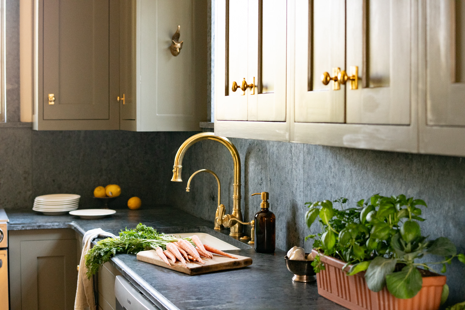 Kitchen in Classic Colors